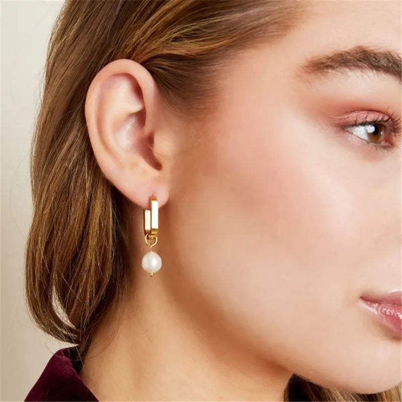 Renì – Convertible Drop Pearl Earrings