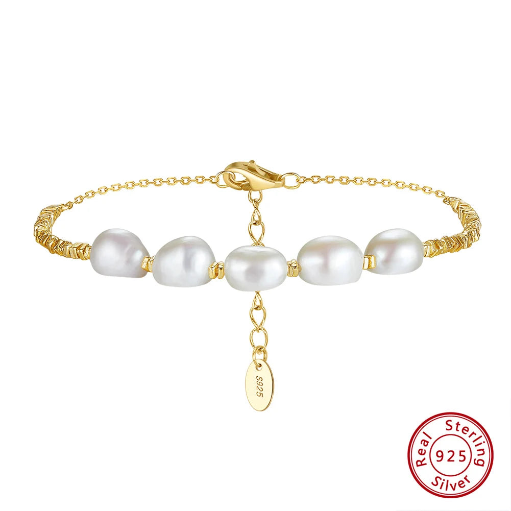 Dora – Pearl Chain Bracelet