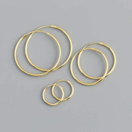Debbie – Classic Hoop Earrings