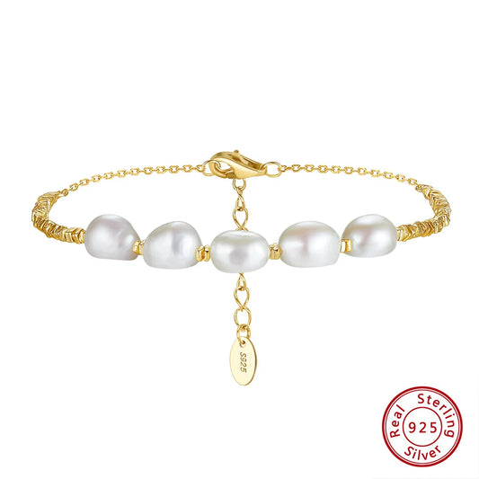 Dora – Pearl Chain Bracelet